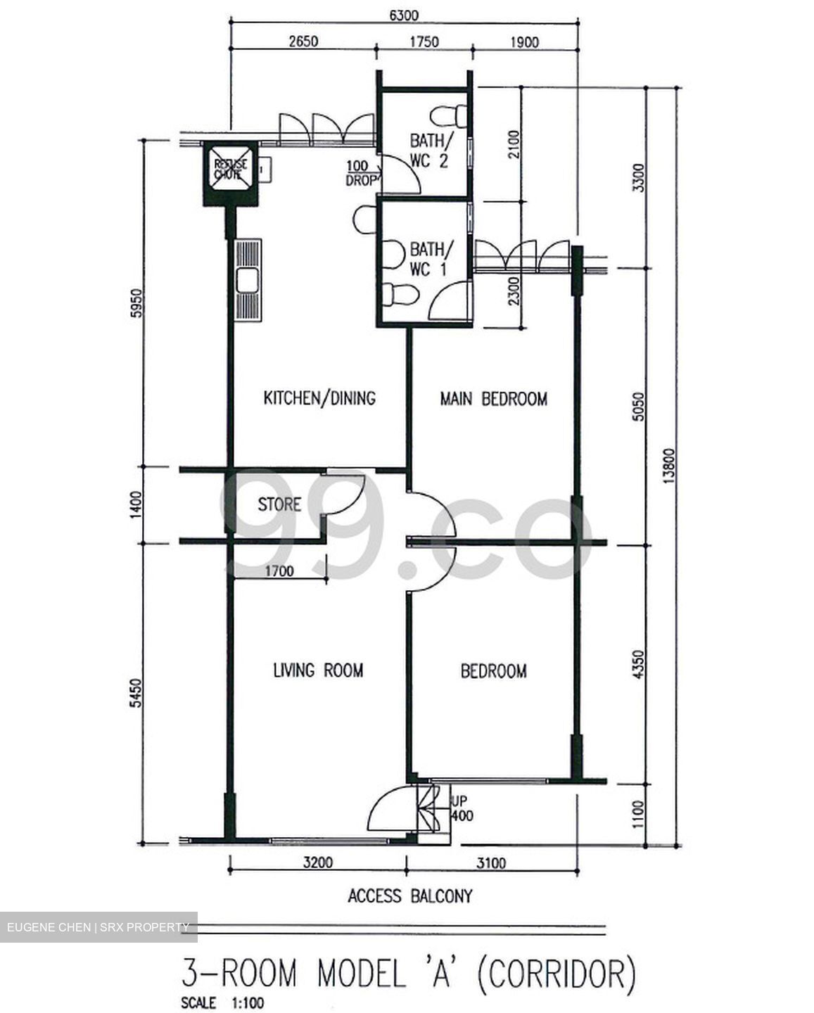 Blk 929 Nanyang Emerald (Jurong West), HDB 3 Rooms #526581181